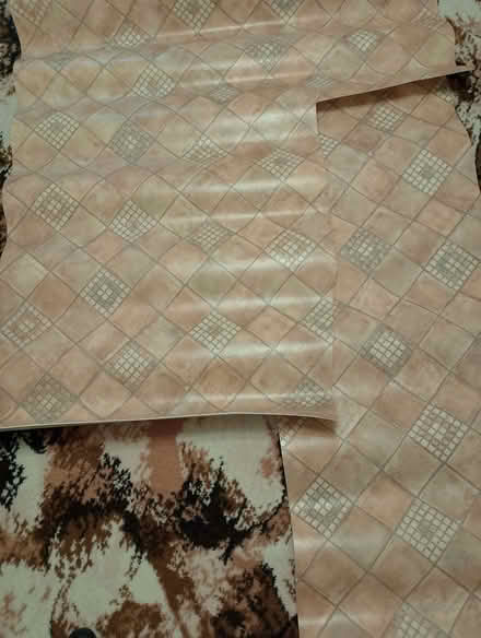 Photo of free Offcuts of kitchen vinyl flooring x 2 (Hutton CM13) #1