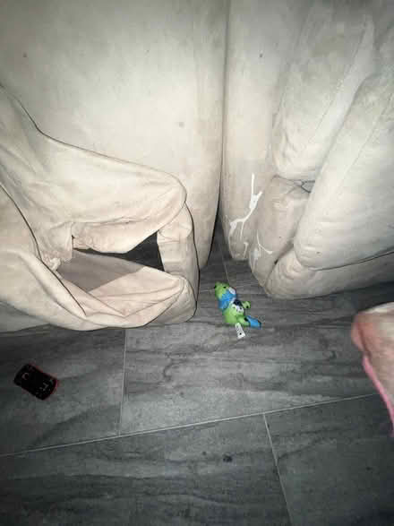 Photo of free Large cream corner sofa (RG2) #1