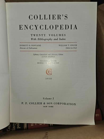 Photo of free Collier's complete Encyclopedia (West Chester, near hospital) #2