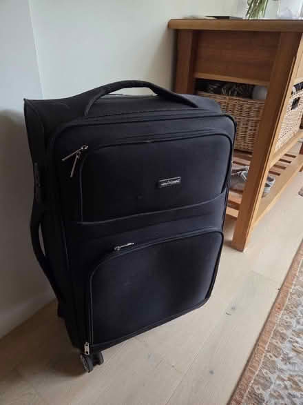 Photo of free Large suitcase with broken wheels (Fishers Green SG1) #1