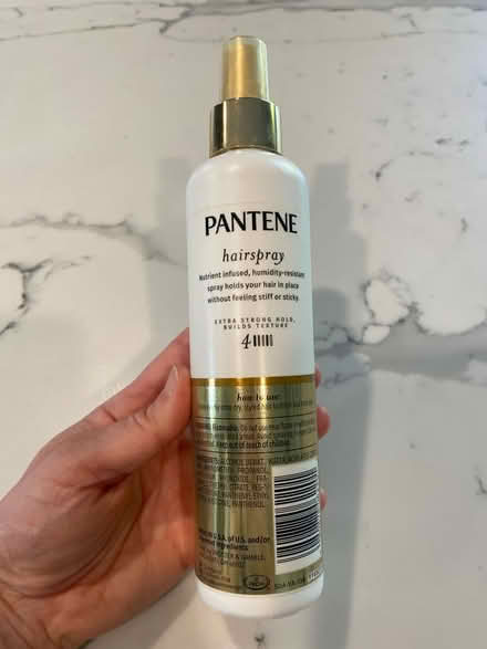Photo of free 1/2 bottle of Pantene hair spray (Skokie) #2