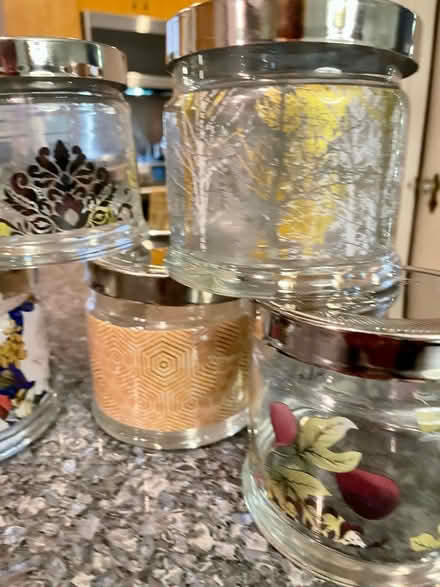 Photo of free Empty decorative candle containers (Weymouth Landing) #2