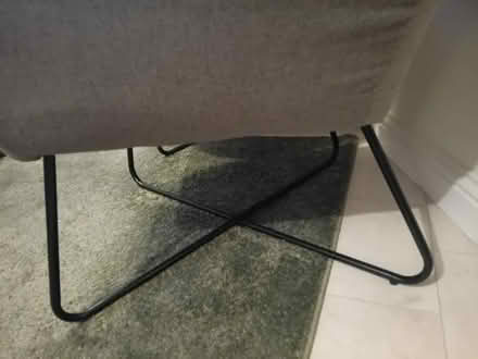 Photo of free 2 grey armchairs (MK41) #3