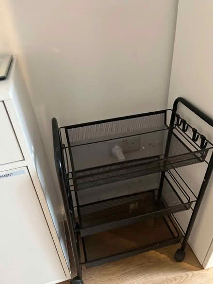 Photo of free Black trolley on wheels (Hendon NW4) #2