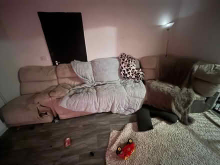 Photo of free Large cream corner sofa (RG2) #2