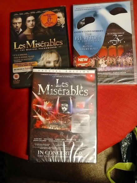 Photo of free Brand new DVDs (Great Baddow) #1