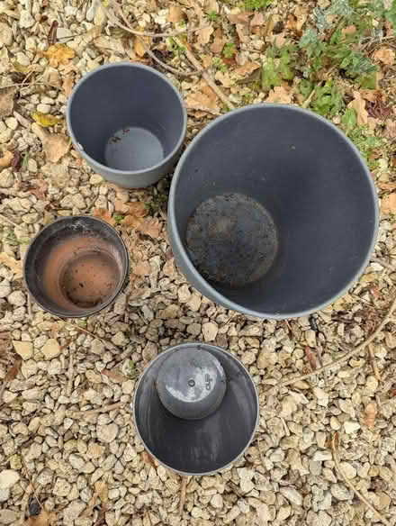 Photo of free 4 planters for house plants etc. (Sutton Pools OX14) #2