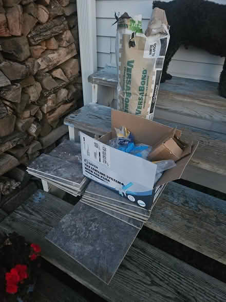 Photo of free Leftover tiling supplies (Poughkeepsie) #1