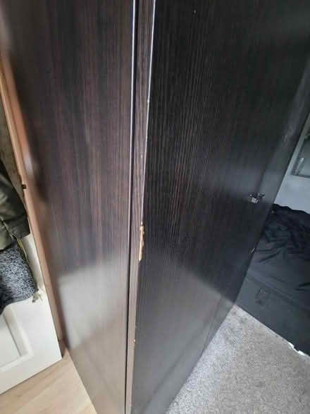 Photo of free Large black Ikea wardrobe (Cheshunt EN8) #2