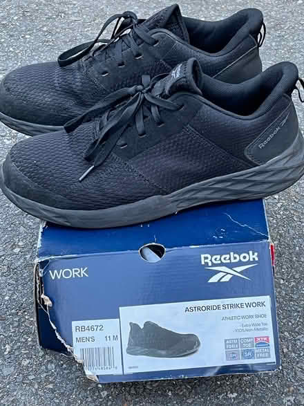 Photo of free work shoes -Men size 11M - Pepp (Pepperell/Townsend/Groton) #1