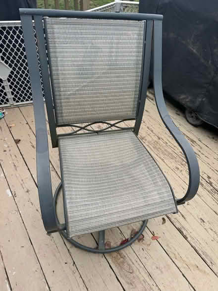 Photo of free Outdoor metal table and chairs (Liverpool) #2