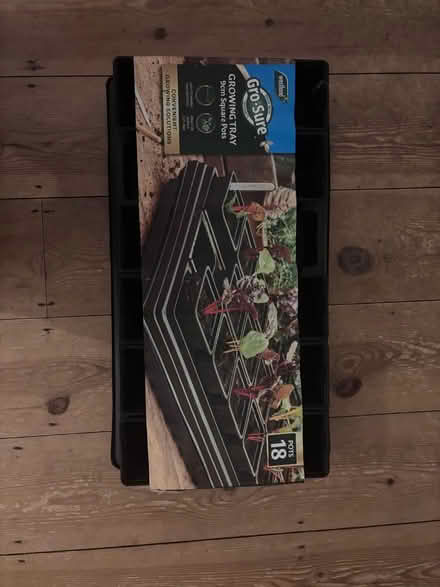 Photo of free Growing tray and 9cm square pots for seeds and cuttings (Belmont TN35) #1