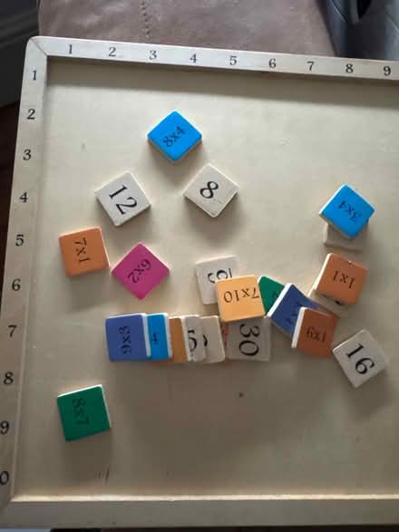 Photo of free Times table board (E8 Hackney Central) #1