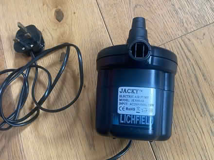 Photo of free Pump for air bed (Mortlake) #1