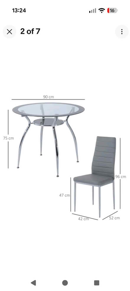 Photo of free Table and chairs (needs bolts) (Hertford SG14) #3