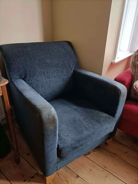Photo of free Blue Armchairs (Golden Triangle NR2) #1