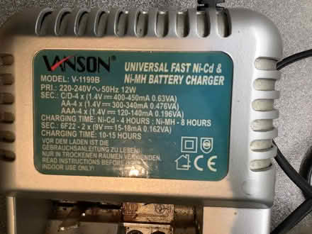 Photo of free Charger for small batteries (Helsby WA6) #2