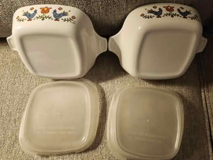 Photo of free Corning Ware Dishes (Barrington Rd & Weathersfield) #1