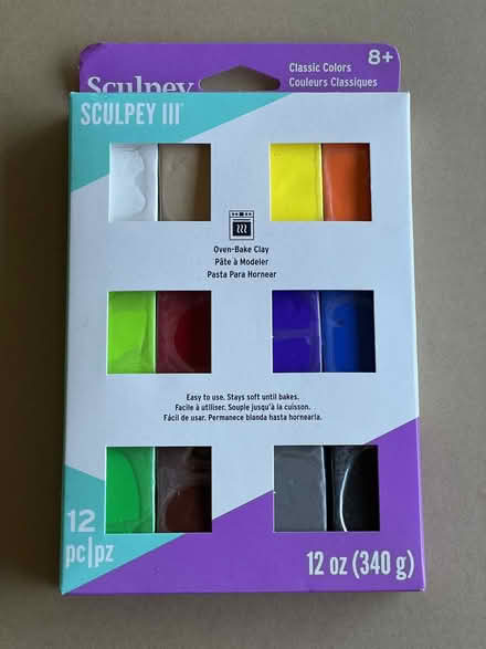 Photo of free Sculpey III Clay (Dale Avenue) #1