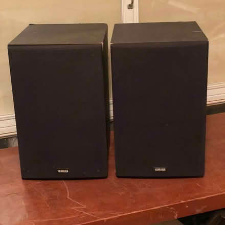 Photo of free Pair of Yamaha speakers (Ann Arbor near Hillside Terr.) #1
