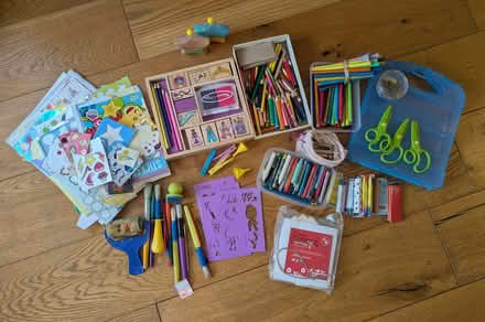 Photo of free Children's craft items (Holt Park LS16) #1