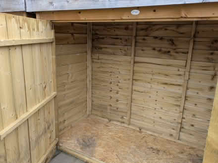 Photo of free 2 Wooden Bike/Garden Sheds (CB4) #3