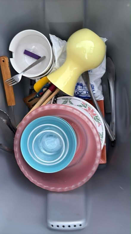 Photo of free Kitchen stuff: mugs, cups, plates… (North Arlington, NJ) #1