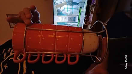 Photo of free Set of m&s coffee cups in holder (HP3) #1