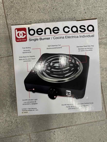 Photo of free Bebe Casa single burner (North Arlington, NJ) #3