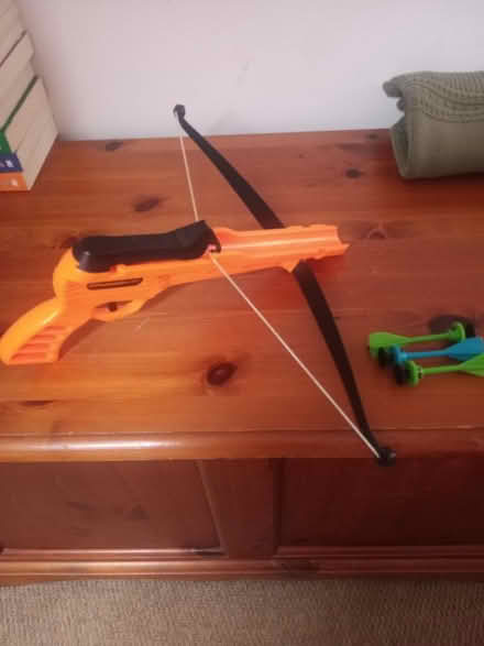 Photo of free Kids Crossbow with three suction darts (Kings Sutton OX17) #1