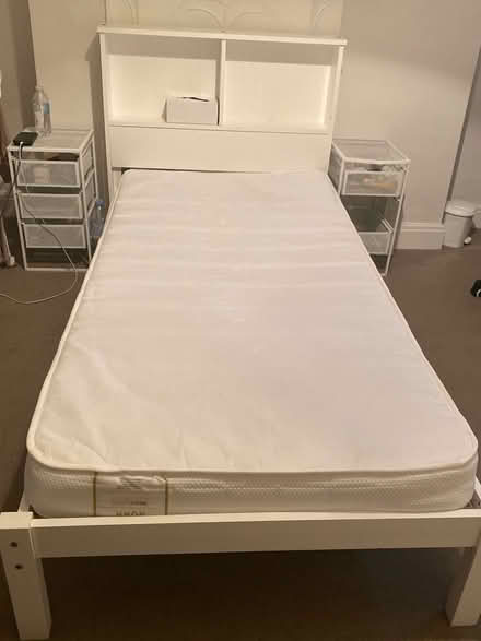 Photo of free Single bed with/without mattress (W4) #1
