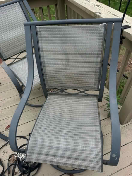 Photo of free Outdoor metal table and chairs (Liverpool) #4