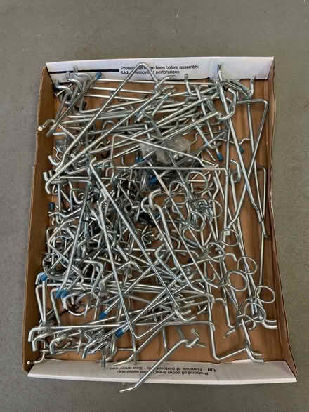 Photo of free Pegboard hooks (Shepherd Park) #1
