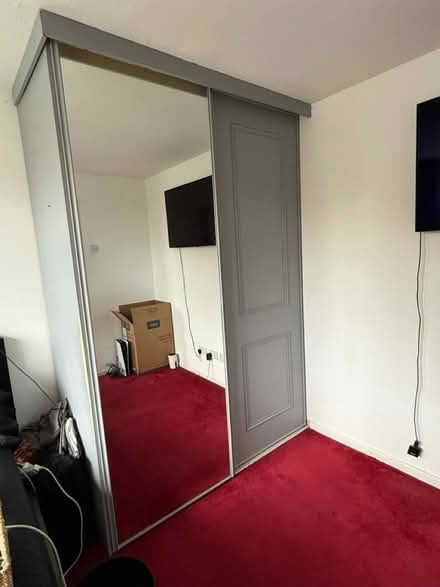 Photo of free 2 x sliding fitted wardrobe doors (WA15 Timperley) #3