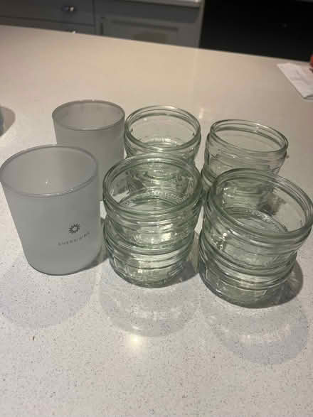 Photo of free Candle jars (Polwarth EH14) #2