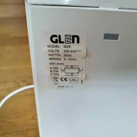 Photo of free Electric heater (Hurst Golf Course RG41) #2