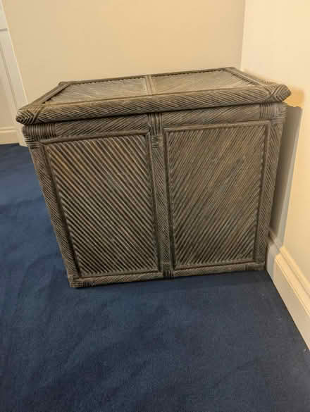 Photo of free Blue/Grey Wicker Chest (Orpington BR5) #2