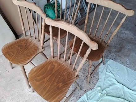 Photo of free Wooden table and 4 chairs (West Hill, Ottery St Mary) #3