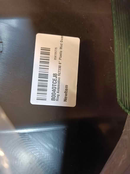 Photo of free Mudguard for 8" trailer wheel (Greasbrough S61) #1