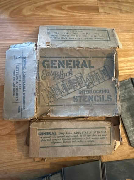 Photo of free Antique interlocking stencils (North San Leandro) #2