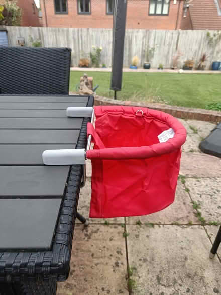 Photo of free Portable High Chair (Red) (Tilehurst (RG31)) #1