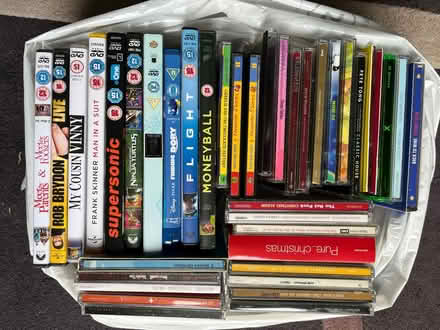 Photo of free Various CD’s and DVD’s (Foxholes SG13) #1