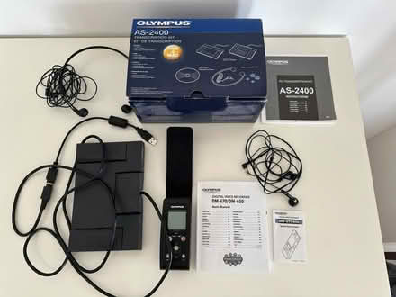 Photo of free Olympus Digital Voice Recorder and transcription kit (Norham Manor OX2) #1