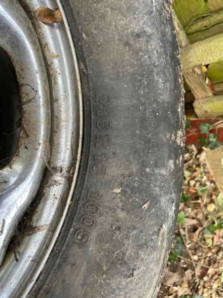 Photo of free Tyre 215r15 100s (Tonbridge) #3