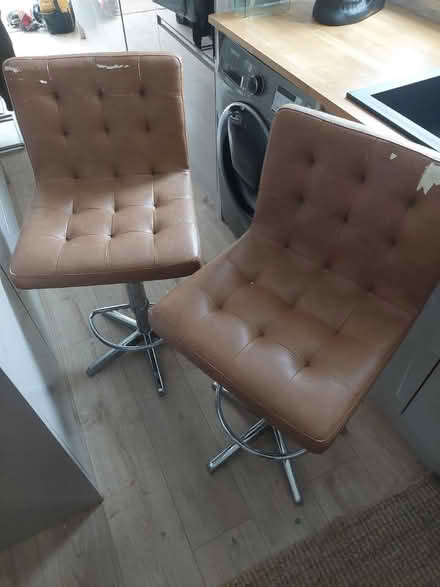 Photo of free 2 bar stools (Horsforth LS18) #1