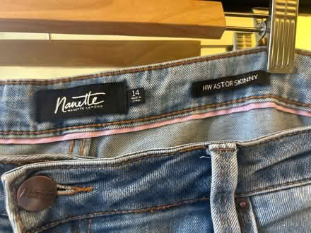 Photo of free Women’s sz 14 embroidered jeans (10011 (17th & 9th)) #2