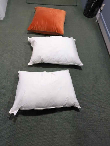 Photo of free 2 pillows and one large cushion (Central Berkhamsted HP4) #1