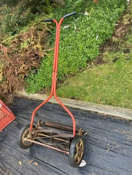 Photo of free push lawnmower (west medford) #1