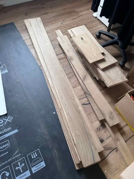 Photo of free Oak engineered flooring offcuts (Peasedown St John) #1
