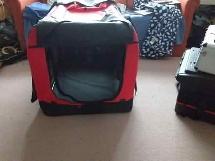Photo of free Soft dog crate , extra large, red (Fords Farm RG31) #2
